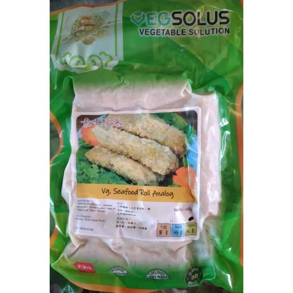 

Seafood Roll Analog Vegetarian Solution 450gram