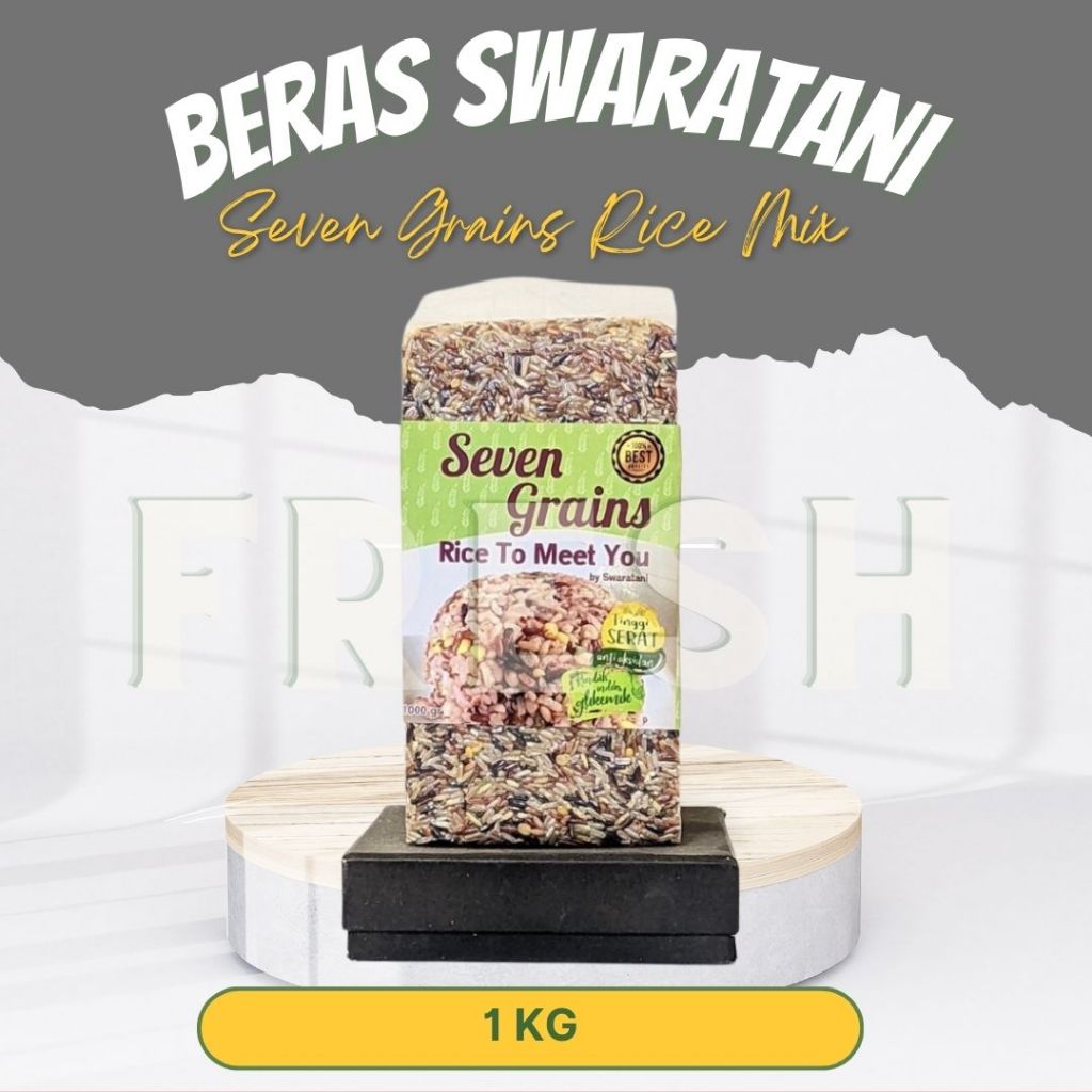 

Seven Grains Rice Mix By Swaratani 1 Kg