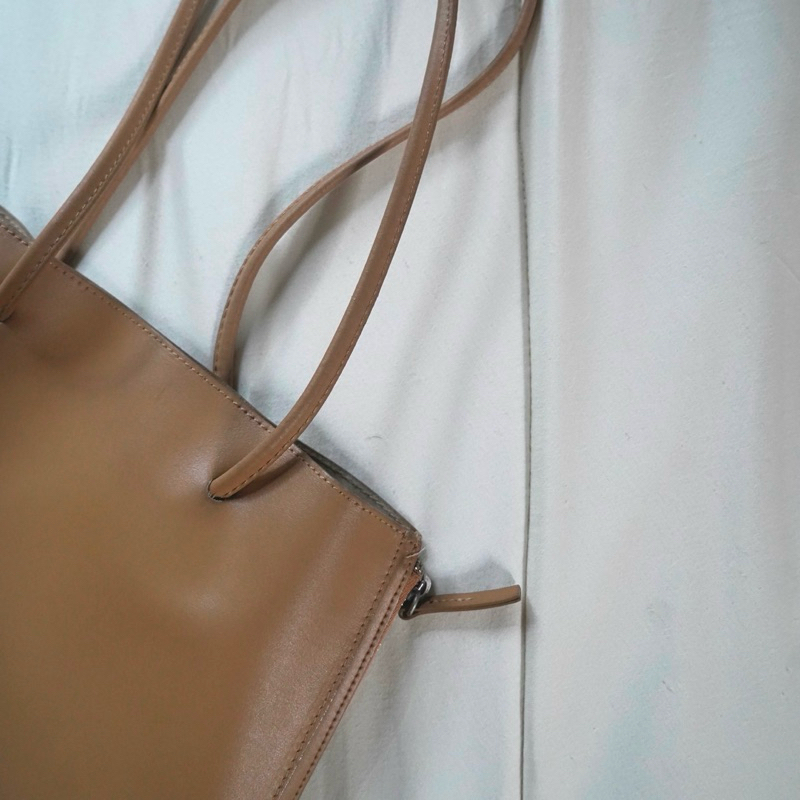 [PRELOVED] Furla Tote Bag Tan