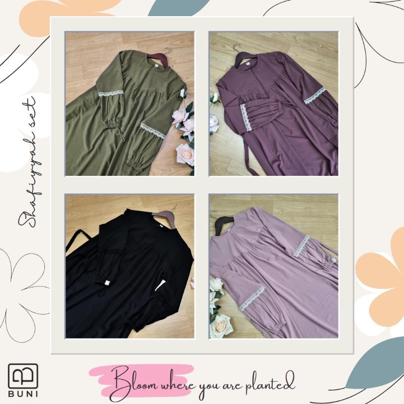 Shafiyyah Gamis Set Khimar dan Niqab