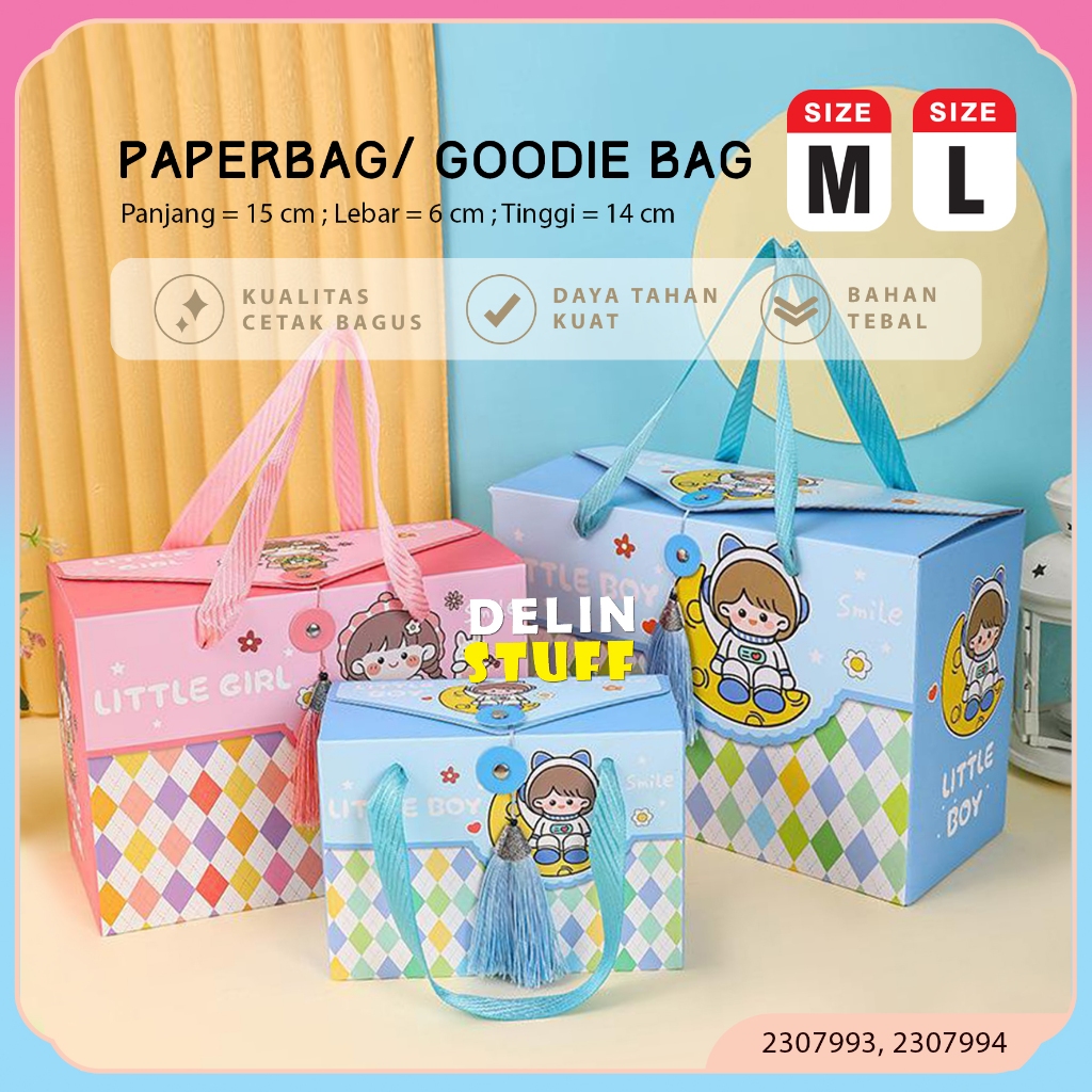 

Goodie Bag Ulang Tahun Anak Bingkisan Ulang Tahun Tas Ulang Tahun Anak Size M L (2307993 2307994)