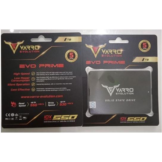 SSD VARRO 1TB SATA 2,5inch