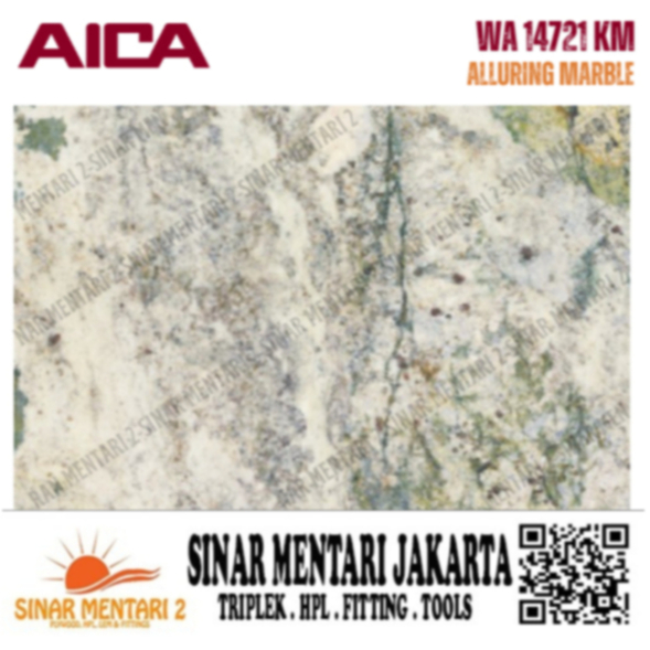 AICA HPL WA 14721 KM ALLURING MARBLE