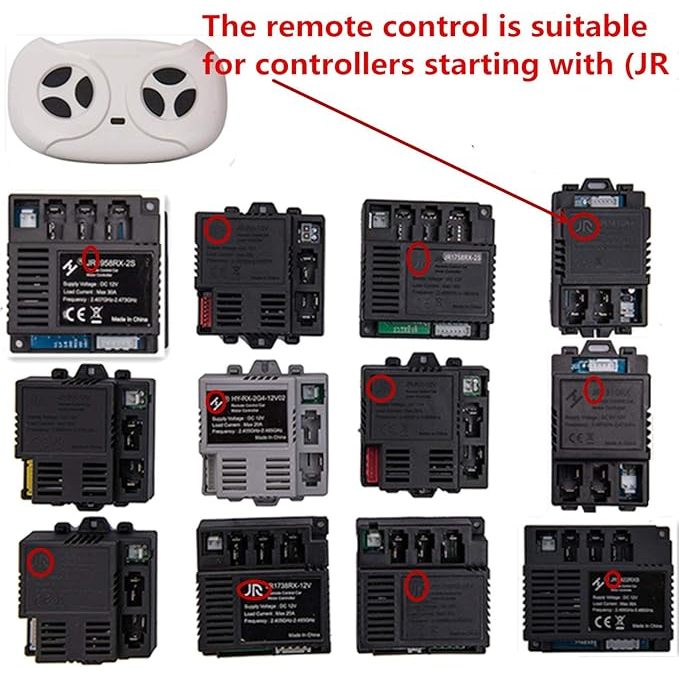 Arsyl Com Remot Mobil Aki Mainan Anak Jr Remote Control Mobilan Jr1602 Jr-Rx