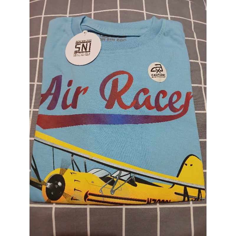 Kaos Anak Pesawat Blue