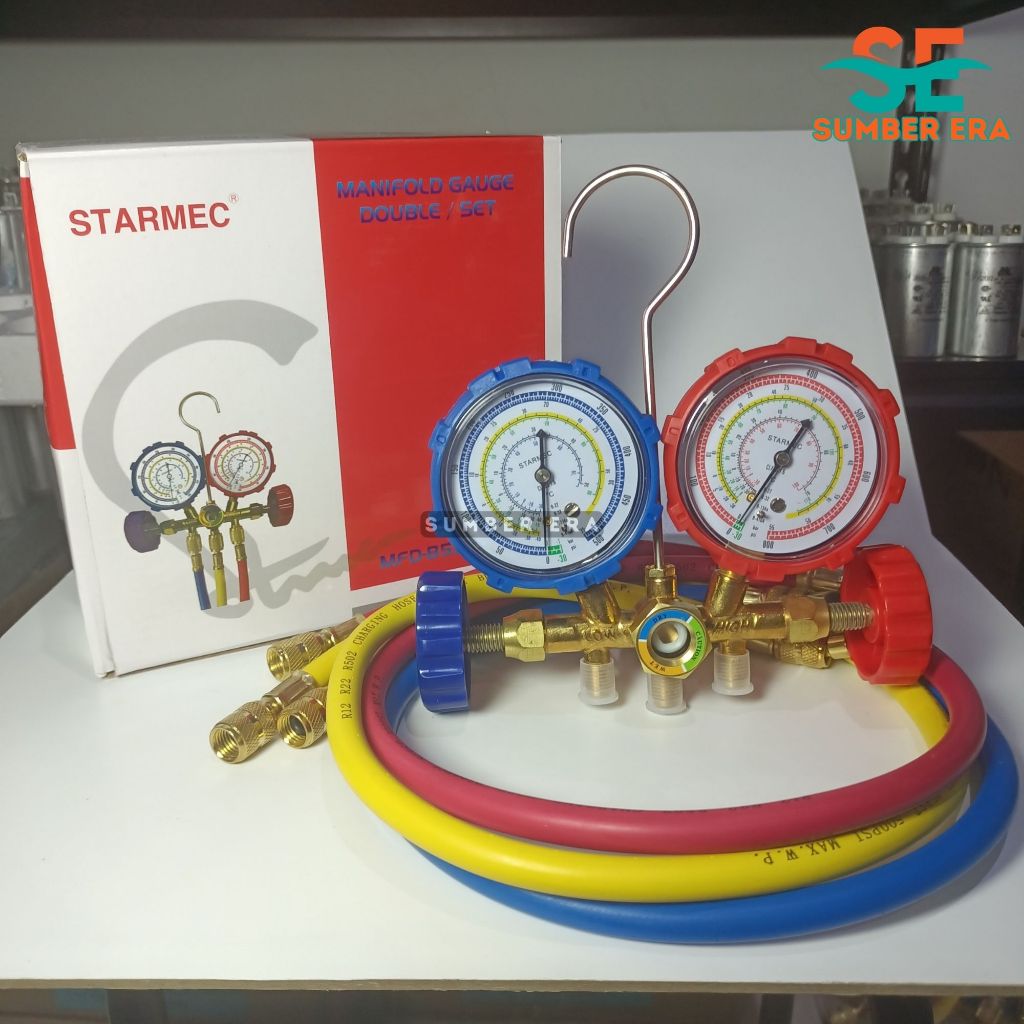 Manifold Double Multi R22 R134 R32 Starmec