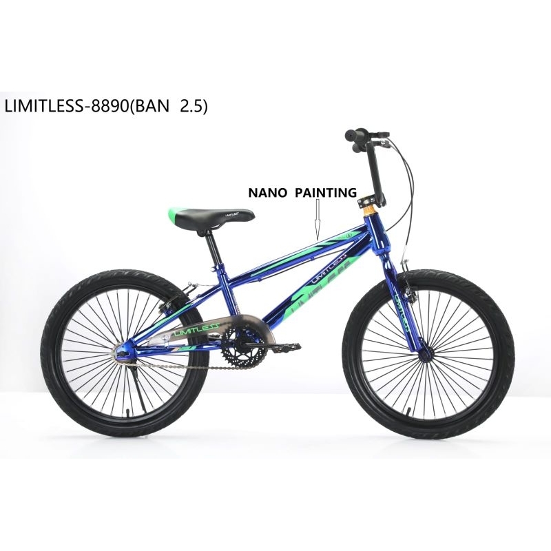 sepeda BMX 20 limitless 20.2.5