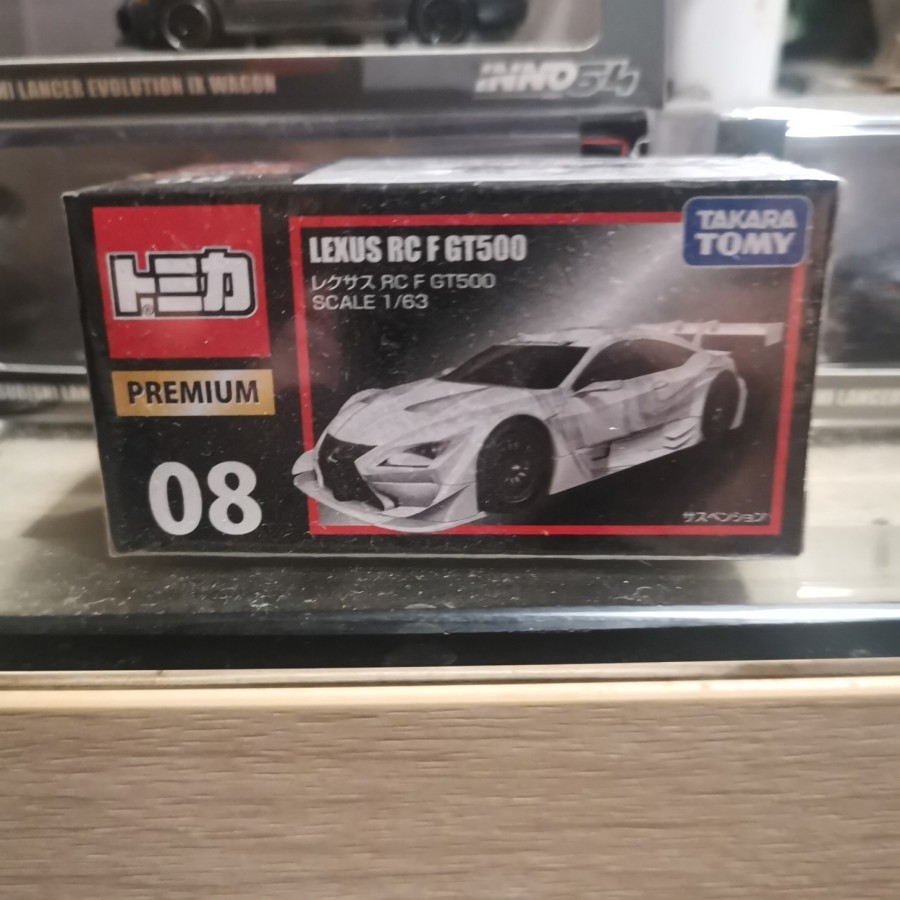 Tomica Premium Lexus RCF RC F GT500 Putih No 08