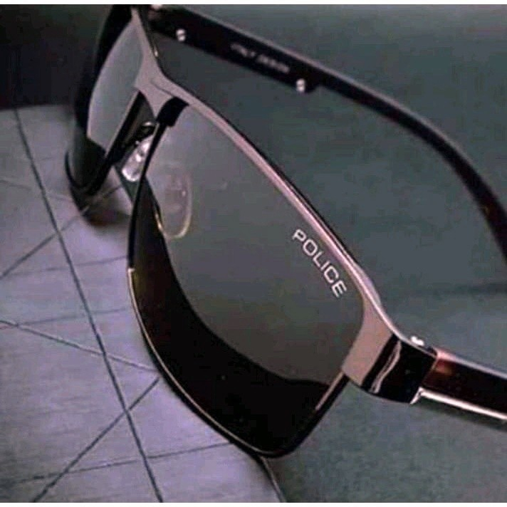 Kacamata pria hitam dan elegant police sunglasses