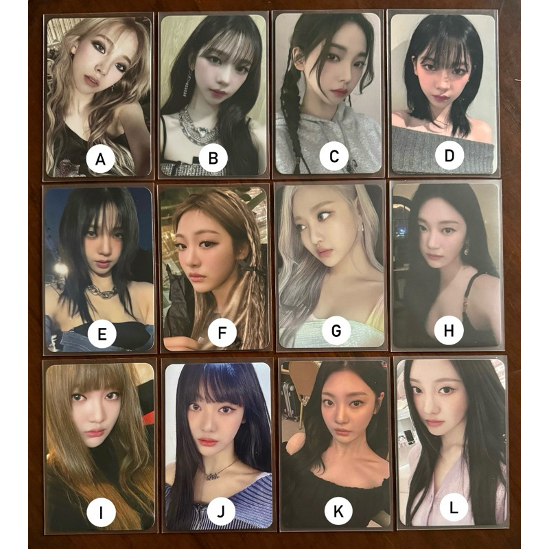 [BACA DESC] official photocard aespa karina ningning my world target hobo bag antique mirror drama p