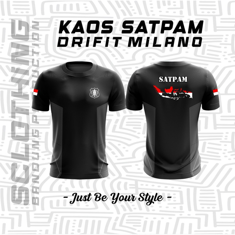 Kaos satpam / Jersey satpam / Jersey satuan / Jersey custom
