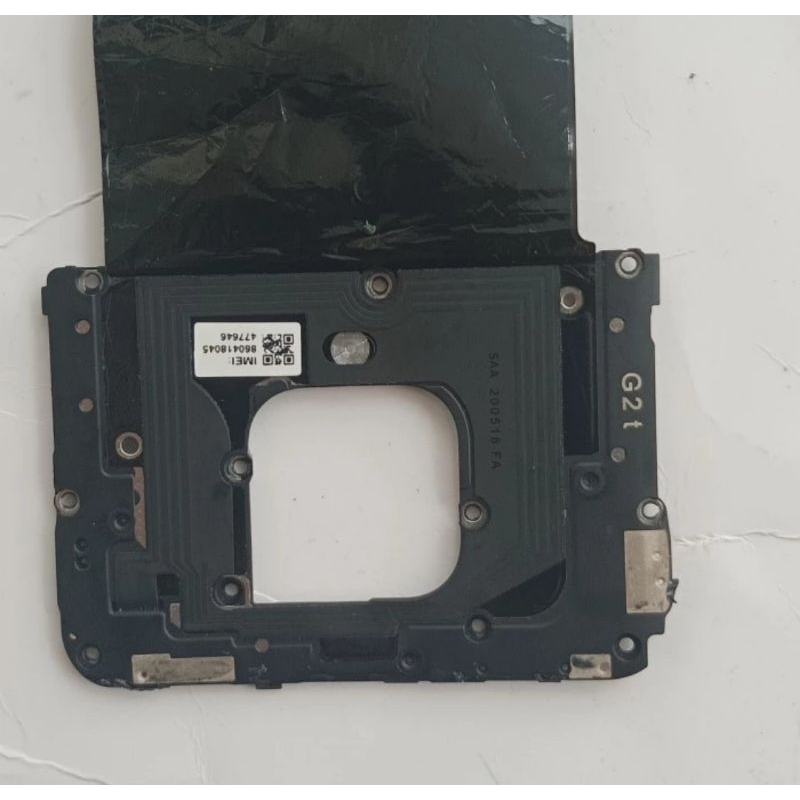 Tutup mesin original xiaomi redmi note 9 pro