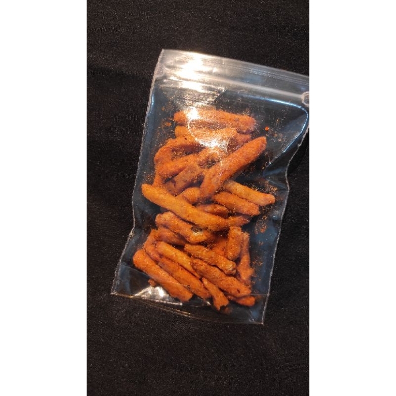 

ANeka camilan 2k, stik basreng pedas daun jeruk