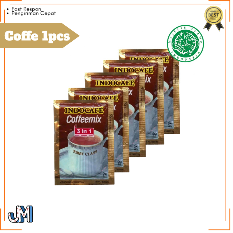 

Kopi Indocafe Coffeemix 3 In 1 Minuman Kopi Instan 1 Sachet 20gr