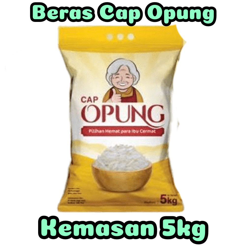 

Jual Beras Cap Opung Kemasan 5Kg Beras Pulen Beras Putih