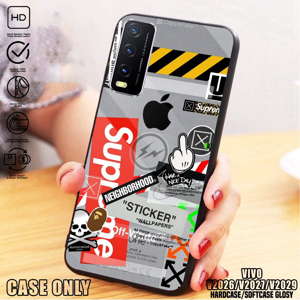 Case VIVO VIVO V2026 / V2027 / V2029 - Casing VIVO V2026 / V2027 / V2029 [ BA ] Silikon VIVO V2026 /