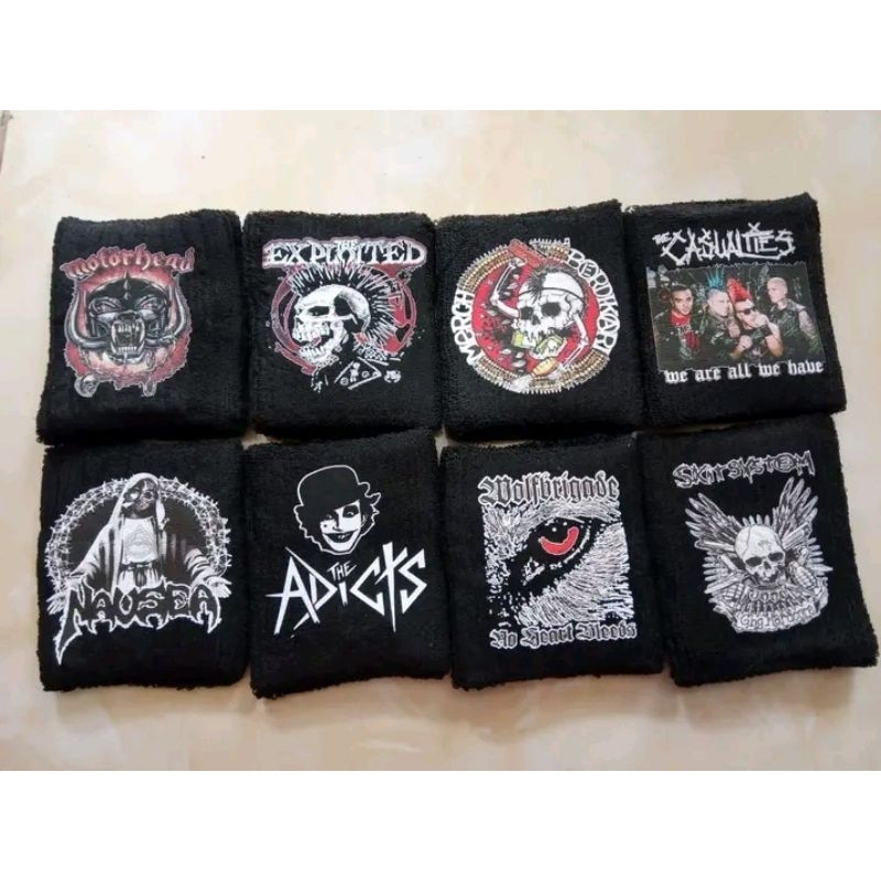HANDBAND PUNK/HANDBAND BAND/HANDBAND MUSIK/GELANG TANGAN