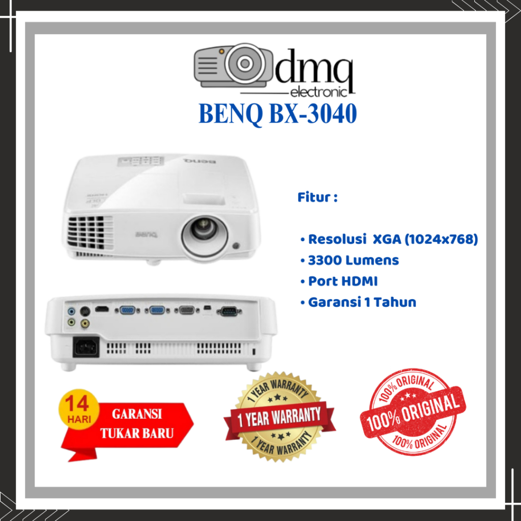 Benq Bx 3040 / proyektor nonar benq 3300 lumen XGA