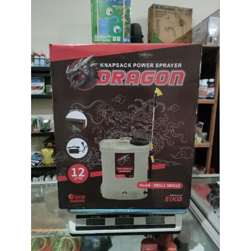 Tangki Sprayer Elektrik Dragon Kapasitas 12 Liter