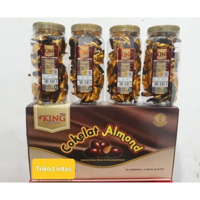 

coklat almond D' king