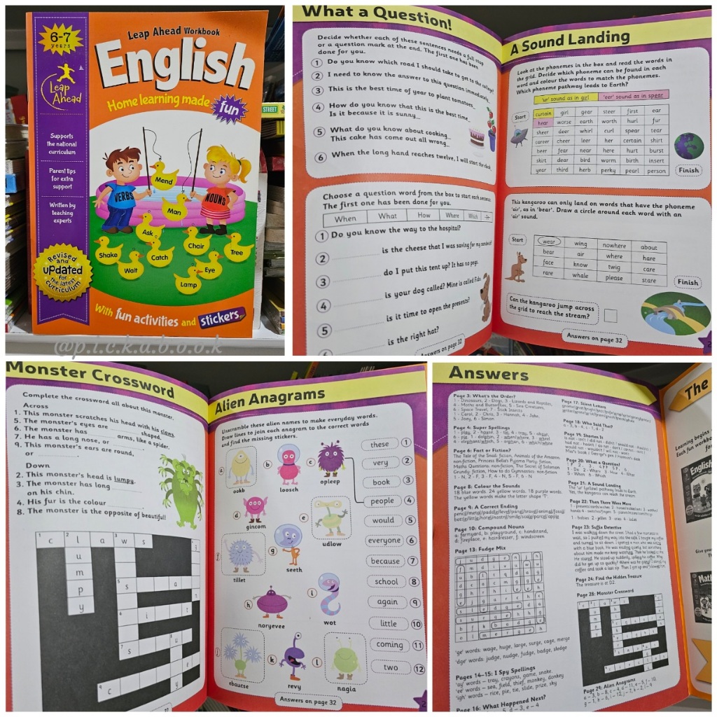 Leap Ahead English Workbook 6-7 years