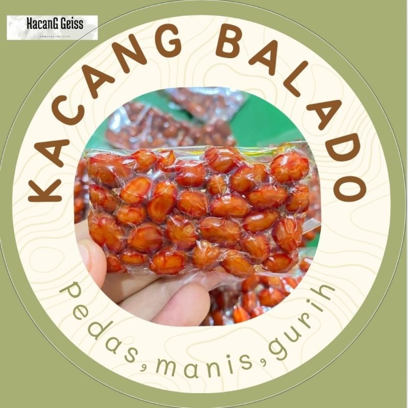 

Kacang Balado pedas manis isi 20pcs, 30pcs,40pcs