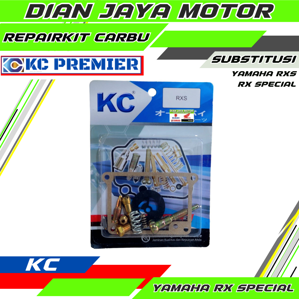 Repairkit Karbu RX Spesial RXS KC Premier Reparkit Karburator  Yamaha RX SPESIAL DJM Dian jaya motor