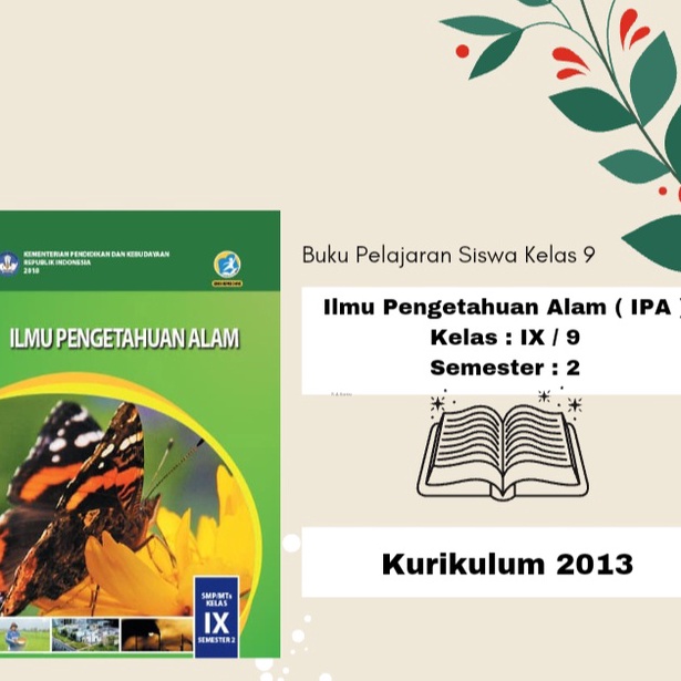 Ekstra Buku Pelajaran IPA Kelas 9 Semester 2