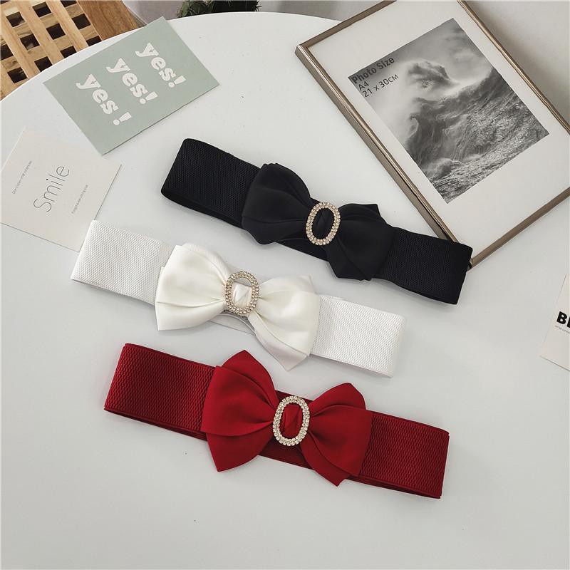 DISKON BESAR VENDI  Belt Wanita Karet Elastis Ikat Pinggang Dress Pesta Waist Space