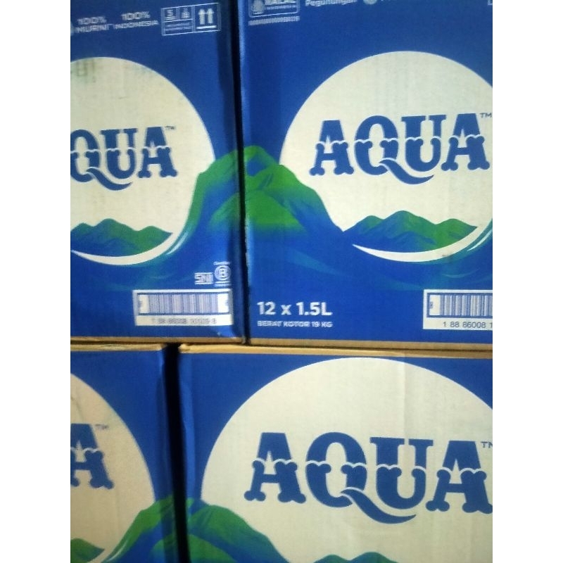 

AQUA 1.5L/AQUA 1500ML1 DUS ISI 12 BOTOL