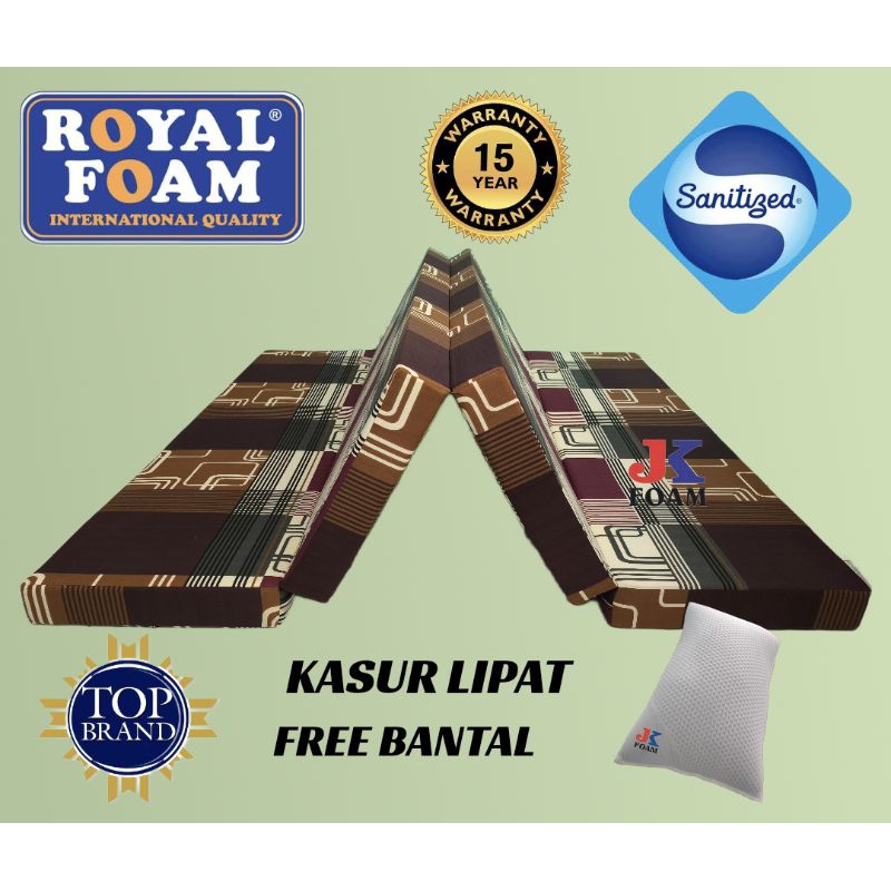 ROYAL FOAM  KASUR LIPAT BUSA DENSITY 23