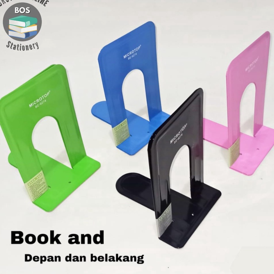 

KF7 FBI Book End Pembatas Buku Besi Pembatas Buku Sekat Sekatan Buku