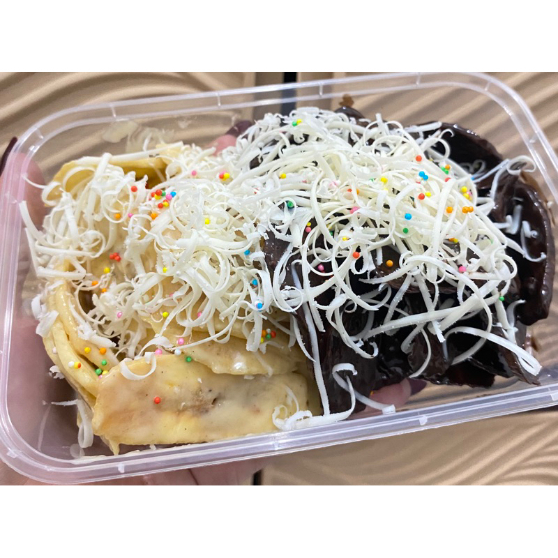 

KERIPIK PISANG RASA TIRAMISU X COKLAT LUMER UKURAN 500ml FREE TOPPING ENAK MURAH MERIAH RENYAK