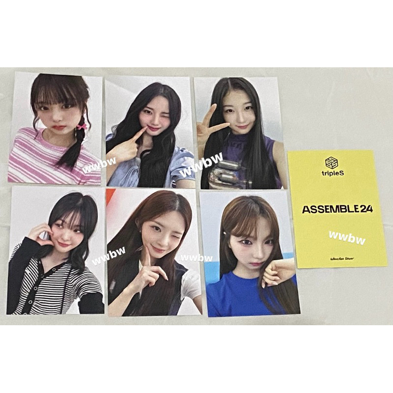 tripleS Album ASSEMBLE24 POB Postcard Whosfan Store