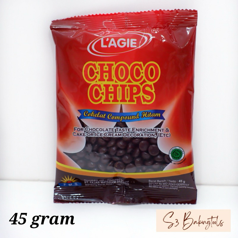 

choco chip lagie 45 gram