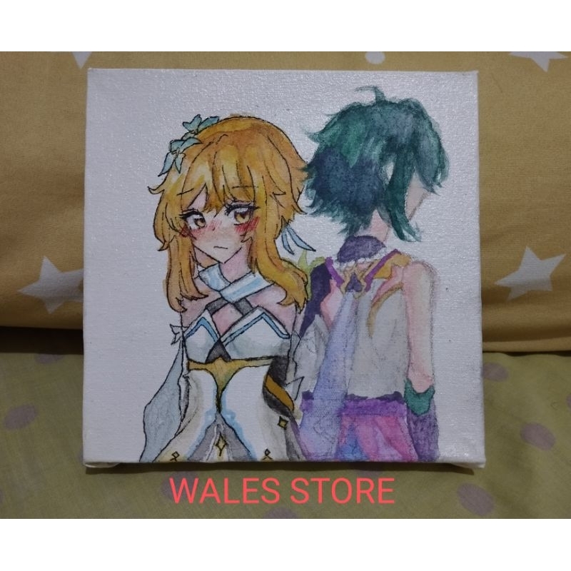 KANVAS 20X20 grosiran / KANVAS LUKIS 20x20 / CANVAS LUKIS HALUS / STRETCHED / KANVAS PUTIH