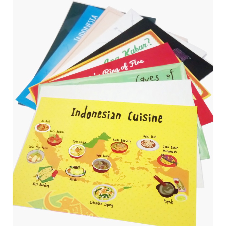 

KI3 Kartu pos Posnesia Indonesian Map series