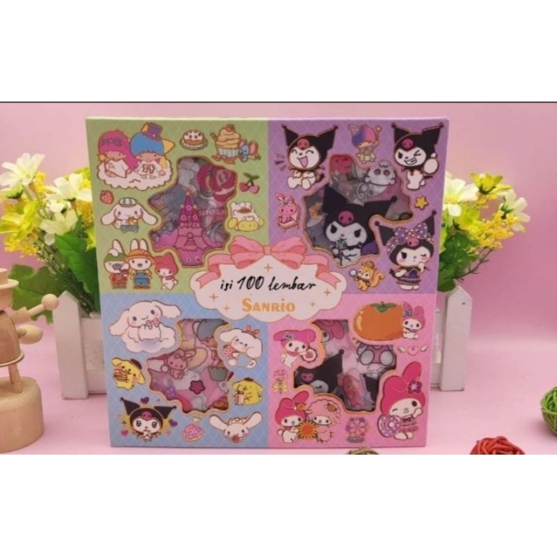 

Stiker Sanrio Isi 100 Waterproof / Stiker Sanrio Mix