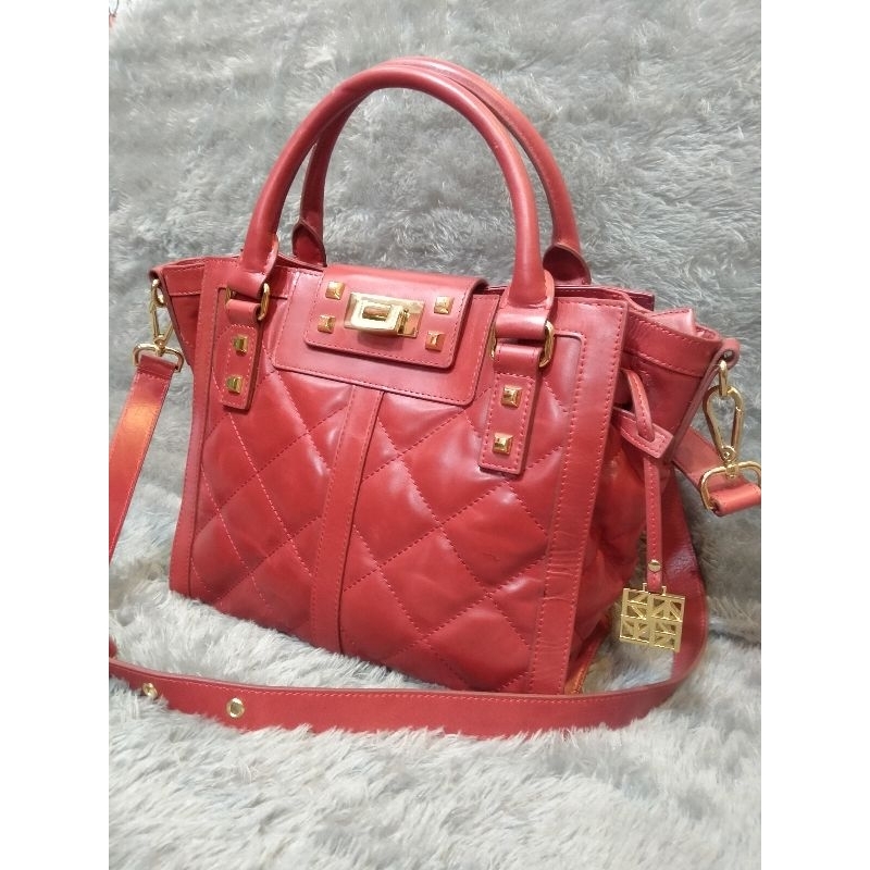 Tas KH Design Merah Secondd Preloved