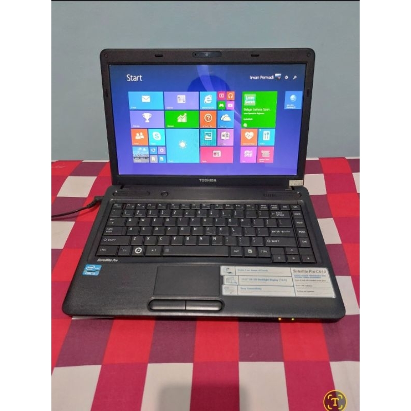 TOSHIBA SATELLITE C640 PRO CORE i3 DDR3 4GB HD 500 GB