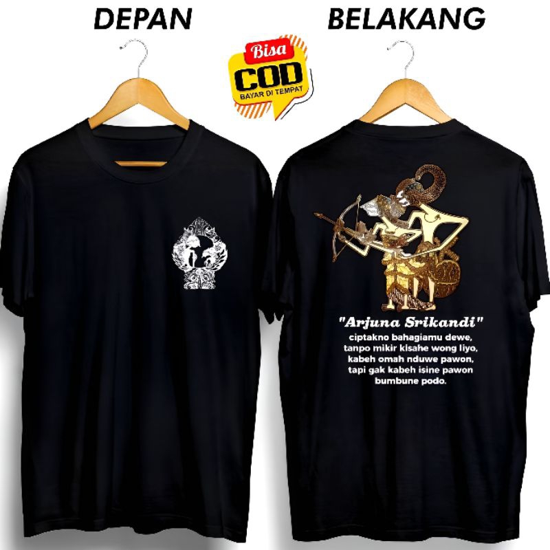 Kaos Distro Arjuna Srikandi