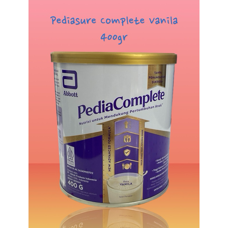 PEDIASURE COMPLETE VANILA 400gr