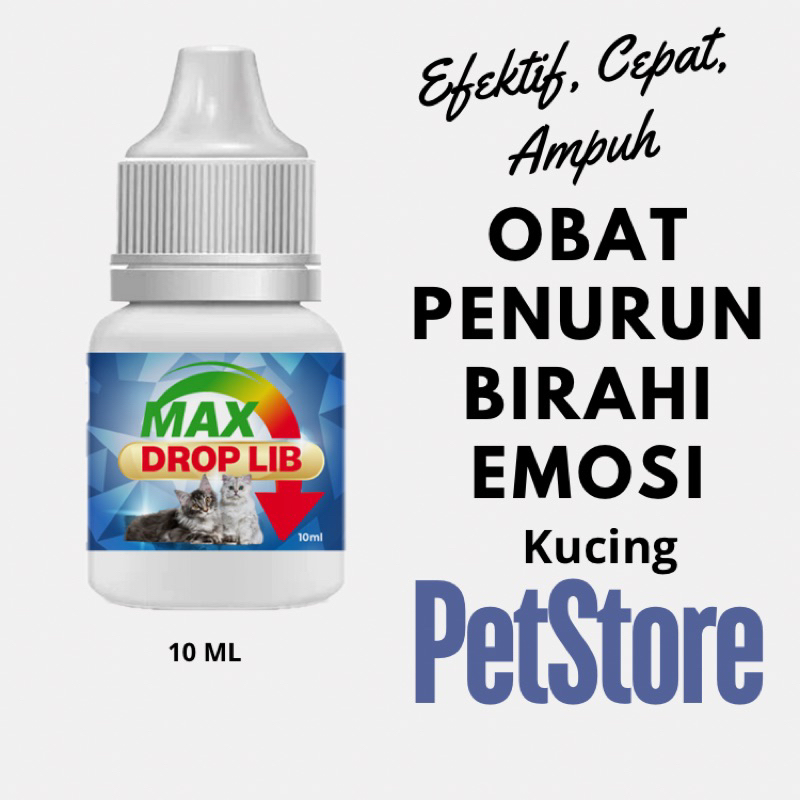 MAX DROP LIB / DOWN LIB Penurun birahi libido kucing