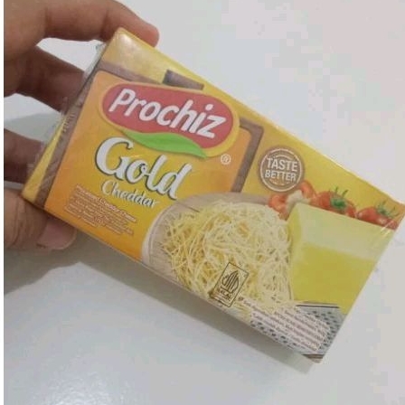 

Keju cheddar olahan PROCHIZ GOLD CHEDDAR keju serba guna enak murah gurih 165 gr