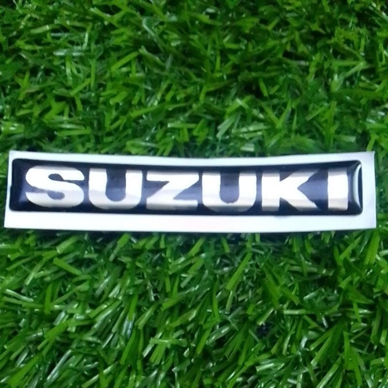 Stiker timbul emblem logo suzuki shogun