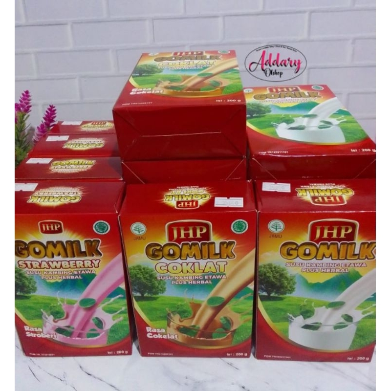 

GOMILK Susu kambing etawa plus herbal