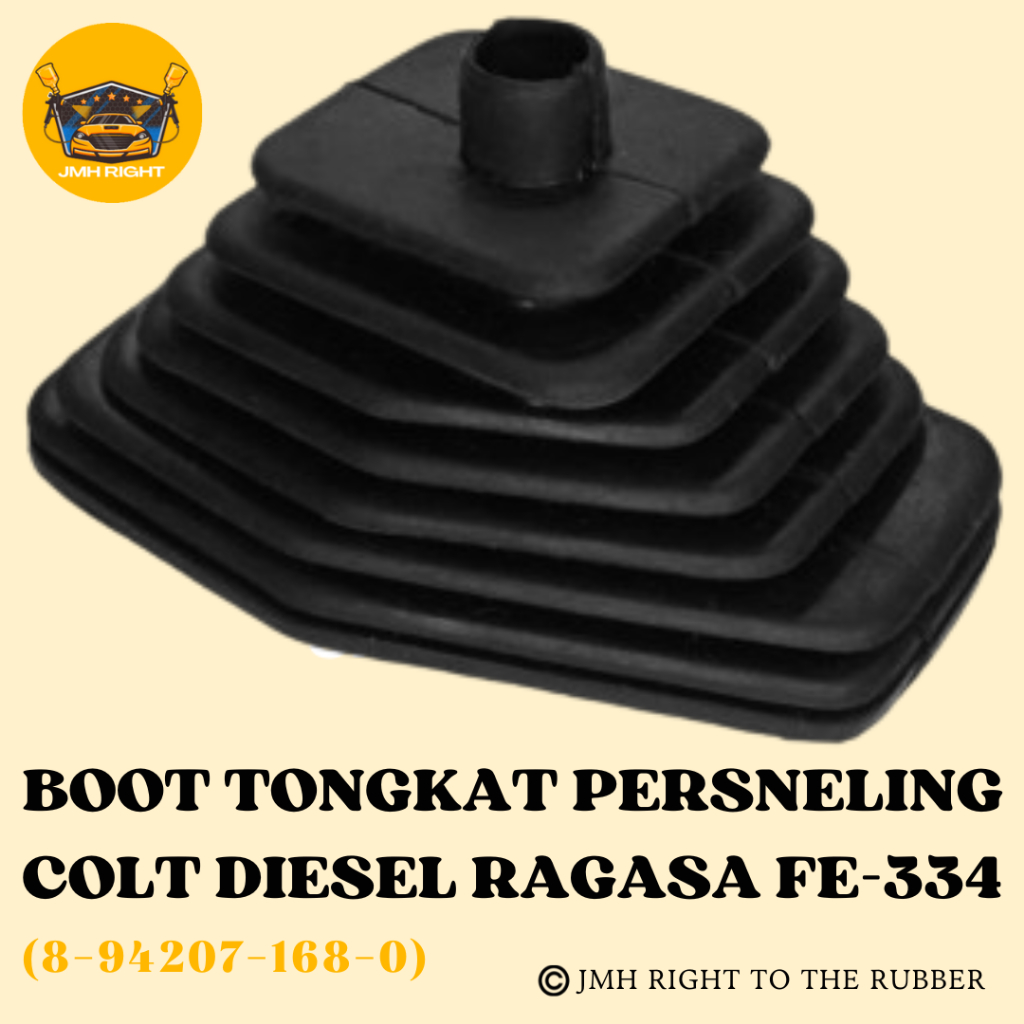 Karet Boot Tutup Tongkat Tuas Gigi Persneling Mobil Mitsubishi Colt Diesel FE 334 - Ragasa PS 100 - 