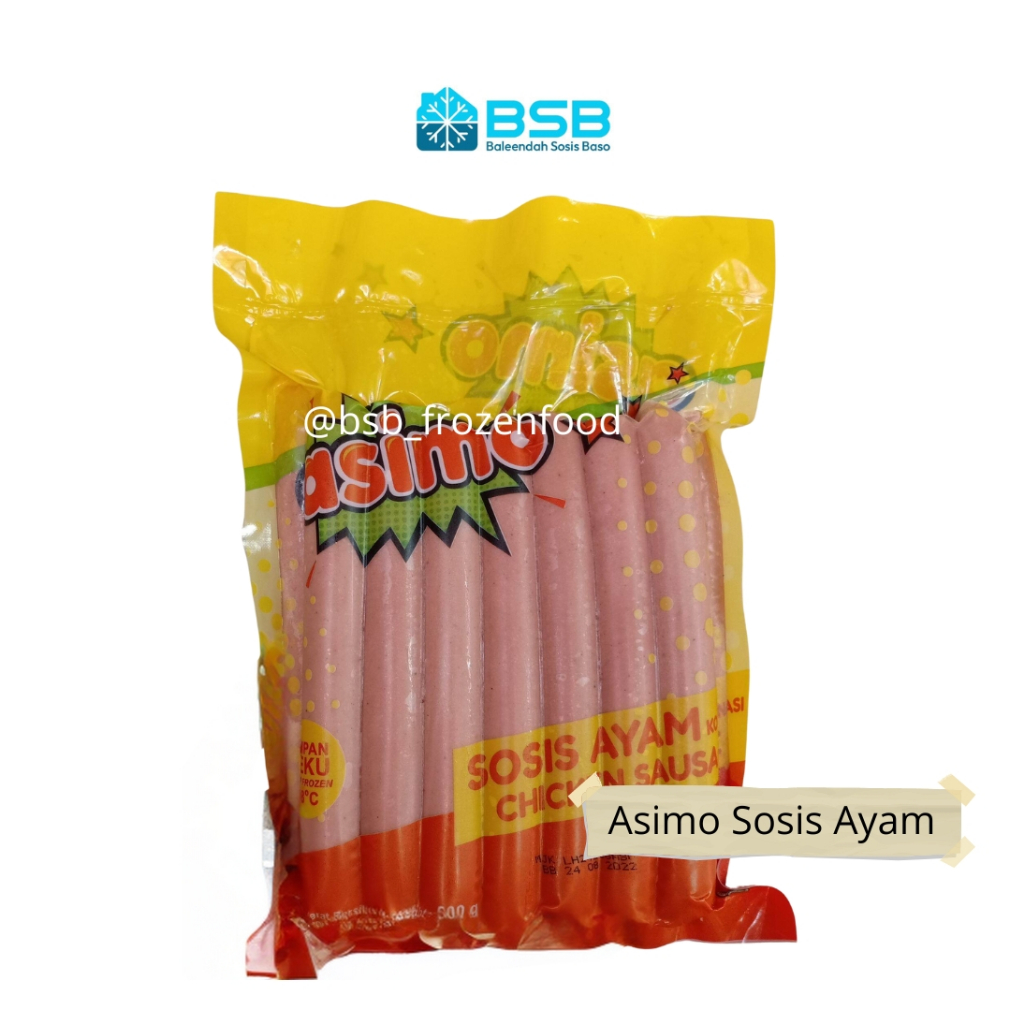 

ASIMO Chicken Sausage Sosis Ayam Asimo Sosiz Siap Masak Praktis