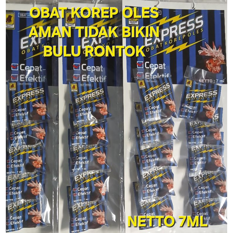 obat korep kurap ayam oles cair express Jaluaji per satu renteng