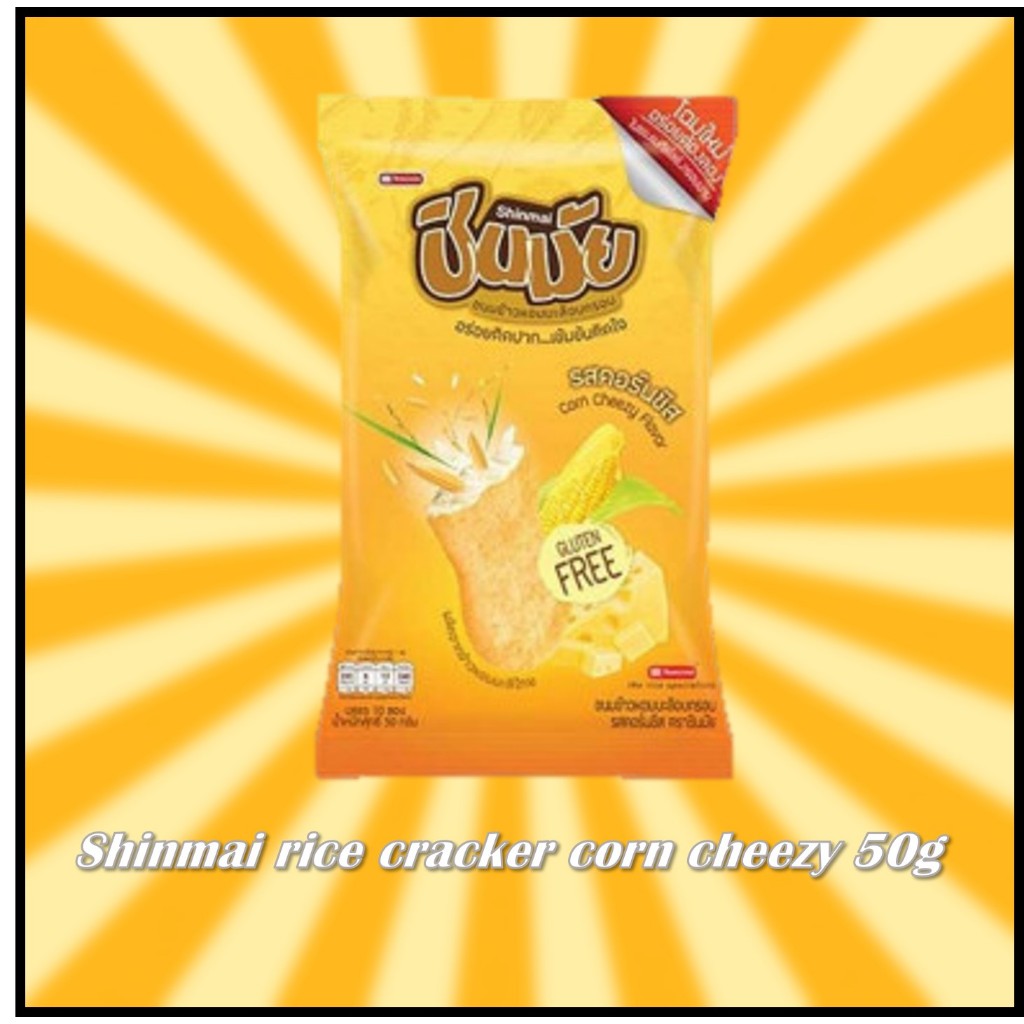 

Shinmai rice cracker corn cheezy 50g